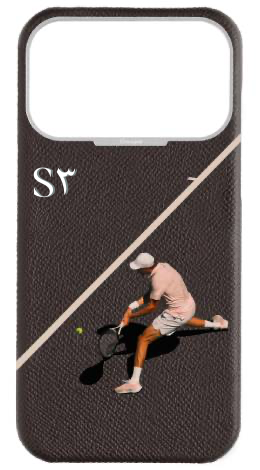 Customized Brown Strapless Epsom Case 
                 The Final Swing