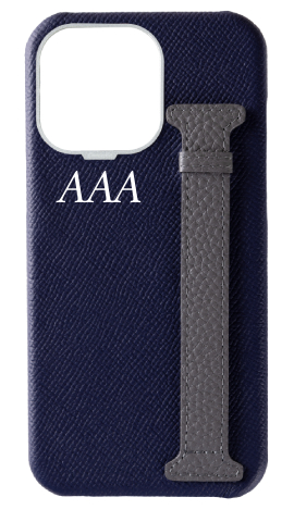 Customized Navy / Grey Limited Edition Side Strap Case