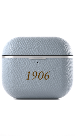 Customized Light Blue Grey AirPods Case (3rd &amp; 4th Generation)