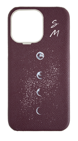 Customized Maroon Strapless Epsom Case