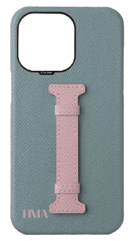 Customized Baby Blue / Pink Limited Edition Middle Strap Case