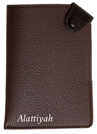Customized Classic Brown Voyage Passport Holder