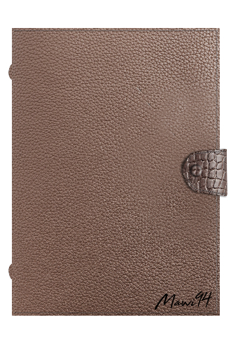 Customized Classic Brown Notebook