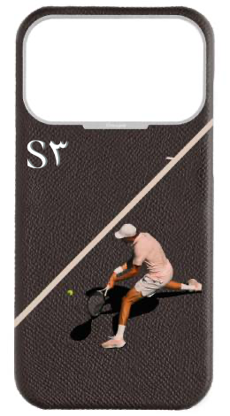 Customized Brown Strapless Epsom Case 
                 The Final Swing