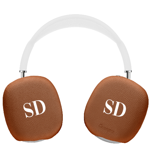 Customized Tan AirPods Pro Max Case