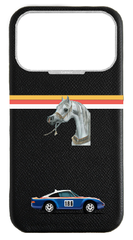 Customized Black Strapless Epsom Case 
                 Rally