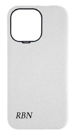 Customized White Epsom Strapless Case