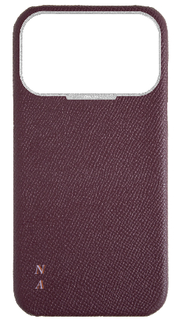 Customized Maroon Strapless Epsom Case