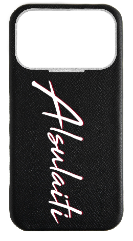 Customized Black Strapless Epsom Case