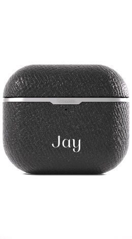 Customized Black AirPods Case (3rd &amp; 4th Generation)