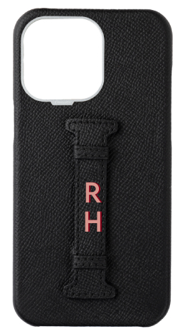 Customized Black Epsom Middle Strap Case