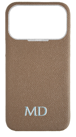 Customized Taupe Strapless Epsom Case