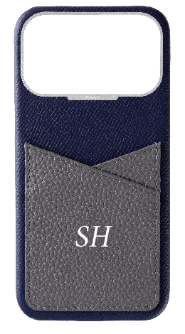 Customized Navy / Grey Limited Edition Pocket Case