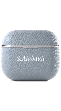 Customized Light Blue Grey AirPods Pro (1st, 2nd &amp; 3rd Generation)