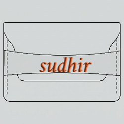 Customized Bespoke Belt Bifold Wallet