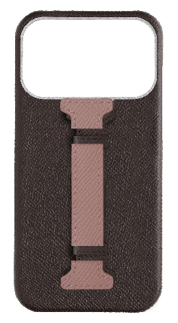 Customized Brown Epsom Middle Strap Case