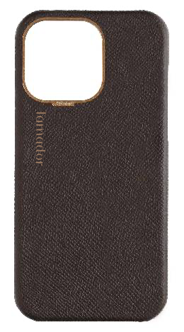 Customized Brown Strapless Epsom Case