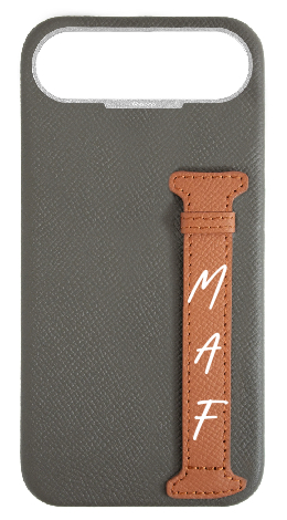 Customized Dark Taupe / Tan Limited Edition Side Strap Case