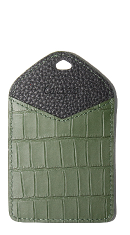 Customized Midnight Green ID Holder