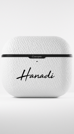 Customized White AirPods Case (3rd &amp; 4th Generation)