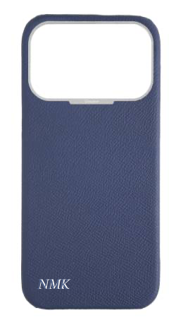 Customized Navy Strapless Epsom Case