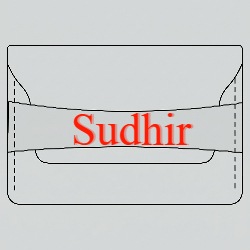 Customized Bespoke Belt Bifold Wallet