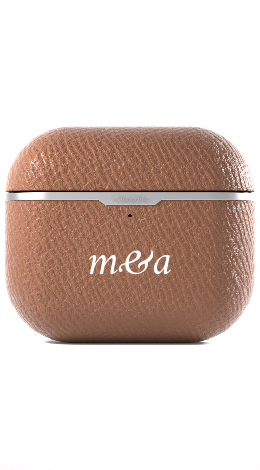 Customized Tan AirPods Case (3rd &amp; 4th Generation)