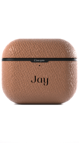 Customized Tan AirPods Case (3rd &amp; 4th Generation)