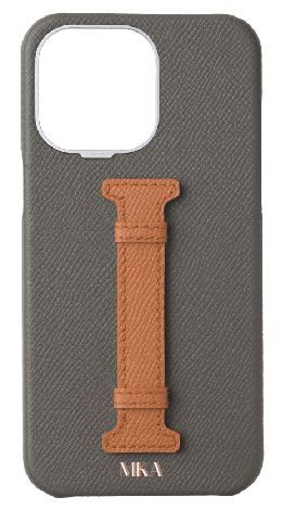 Customized Dark Taupe / Tan Limited Edition Middle Strap Case