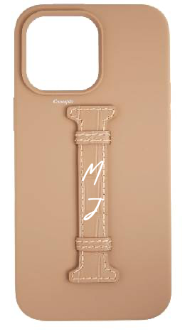Customized Nude Silicon Middle Strap Case