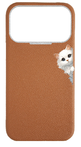 Customized Tan Strapless Epsom Case