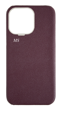 Customized Maroon Strapless Epsom Case