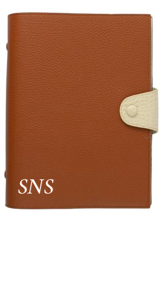 Customized Tan / Cream Notebook