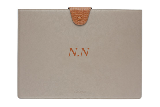Customized Tan / Brown Folder