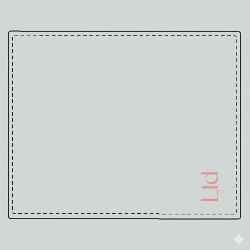 Customized Bespoke Slim Bifold Wallet
