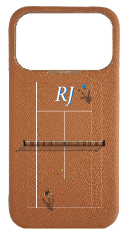 Customized Tan Strapless Case 
                 Tennis