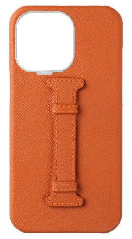 Customized Orange Epsom Middle Strap Case