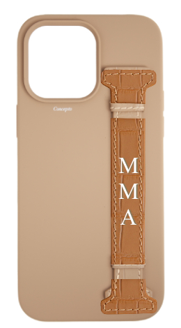Customized Nude Silicon Side Strap Case