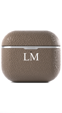 Customized Taupe AirPods Case (3rd &amp; 4th Generation)