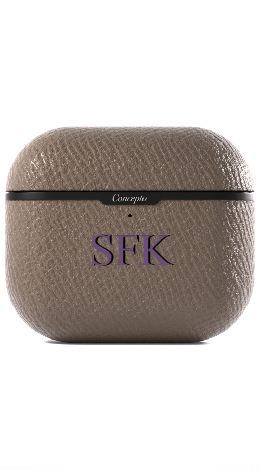 Customized Taupe AirPods Case (3rd &amp; 4th Generation)