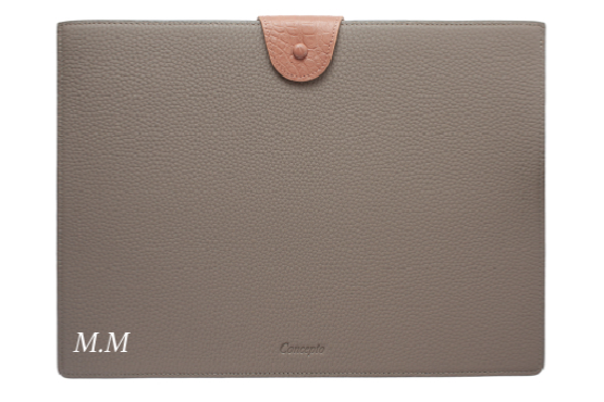 Customized Tan / Salmon Folder