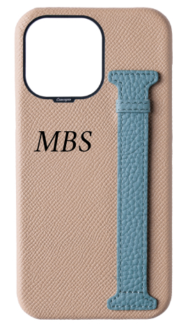 Customized Beige / Slate Limited Edition Side Strap Case
