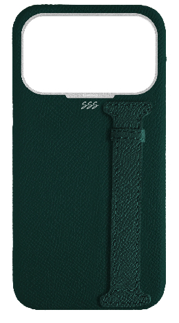 Customized Green Epsom Side Strap Case