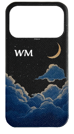 Customized Black Strapless Case 
                 Crescent of Blessings