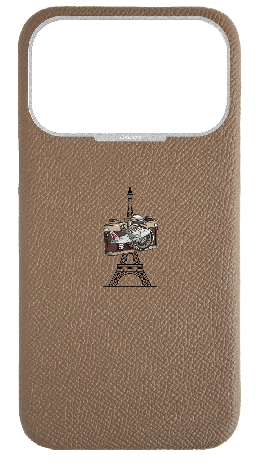 Customized Taupe Strapless Case 
                 Stamp Collection