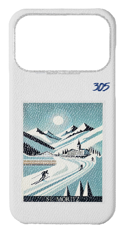 Customized White Strapless Case 
                 St. Moritz