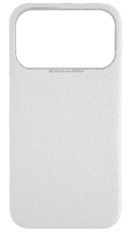 Customized White Epsom Strapless Case 
                 Venice