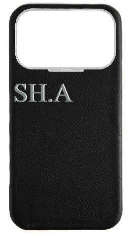 Customized Black Strapless Epsom Case