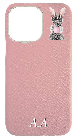 Customized Pink Strapless Epsom Case