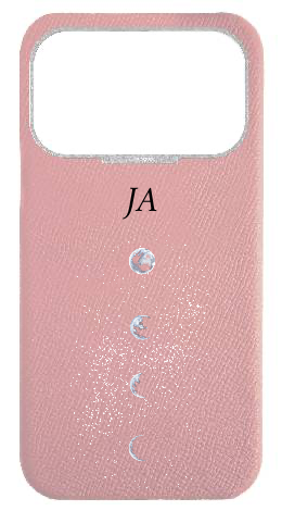 Customized Blush Pink Strapless Epsom Case